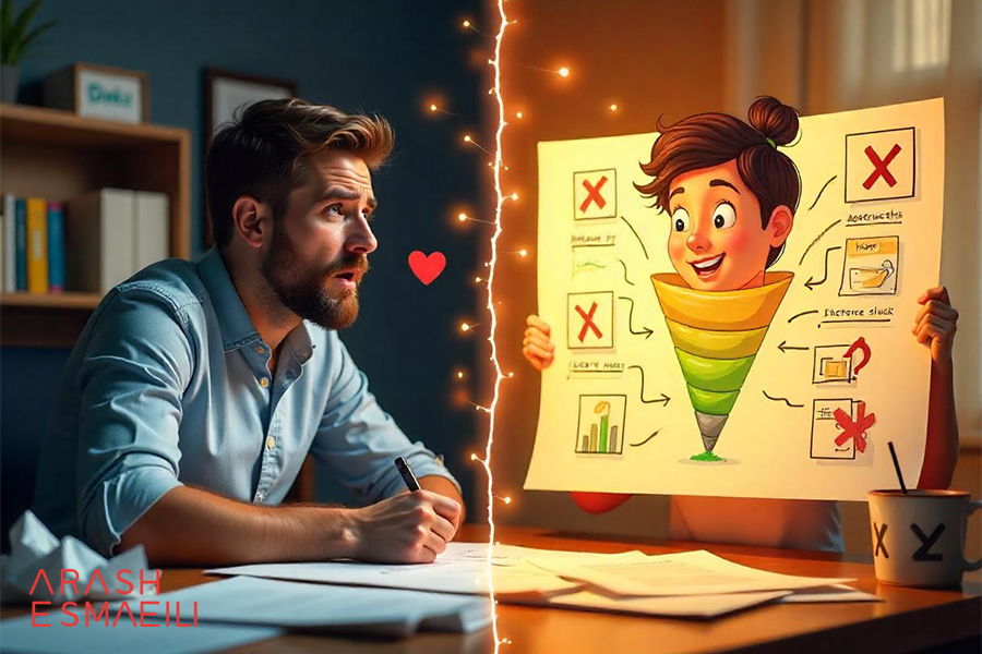 قیف فروش چیست